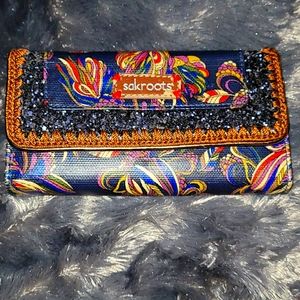 Large trifold Sakroots wallet